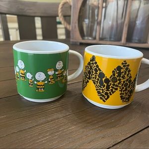 Peanuts Charlie Brown set of mugs